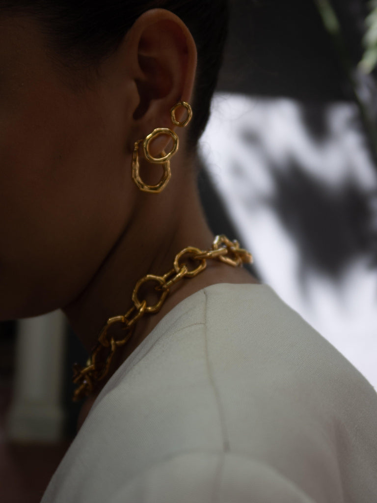 Petalo Hoop Earring - Nashira Arno Studio