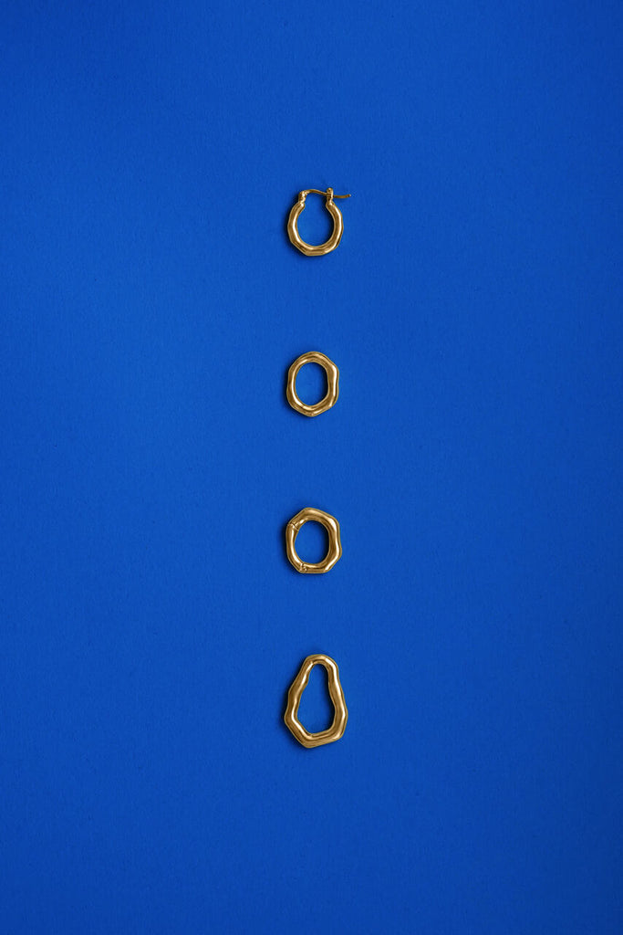 Modular jewelry link earring